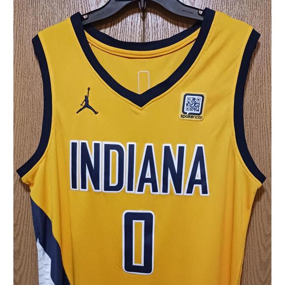 Tyrese Haliburton (Jordan)-(Pacers)-(Jersey)-(M)-$53 - Picture 3 of 13